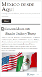 Mobile Screenshot of mexicodesdeaqui.com