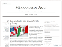 Tablet Screenshot of mexicodesdeaqui.com